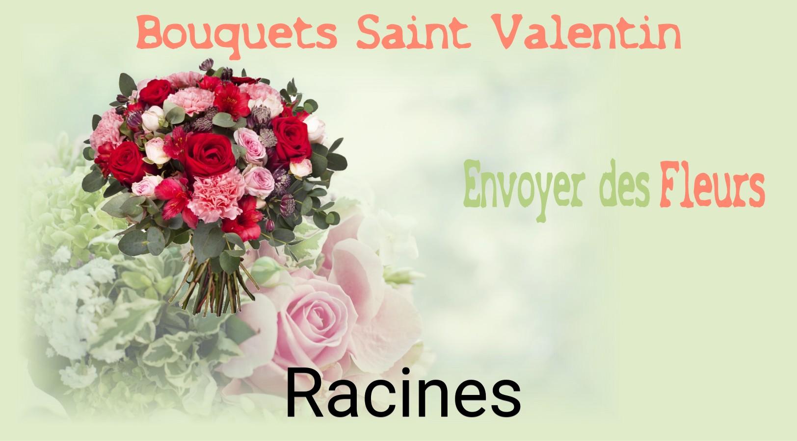 Roses de Saint-Valentin livrées à Racines